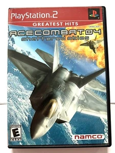 Ace Combat 4 Playstation 2 PS2 Greatest Hits Video Game Complete CIB - Picture 1 of 10