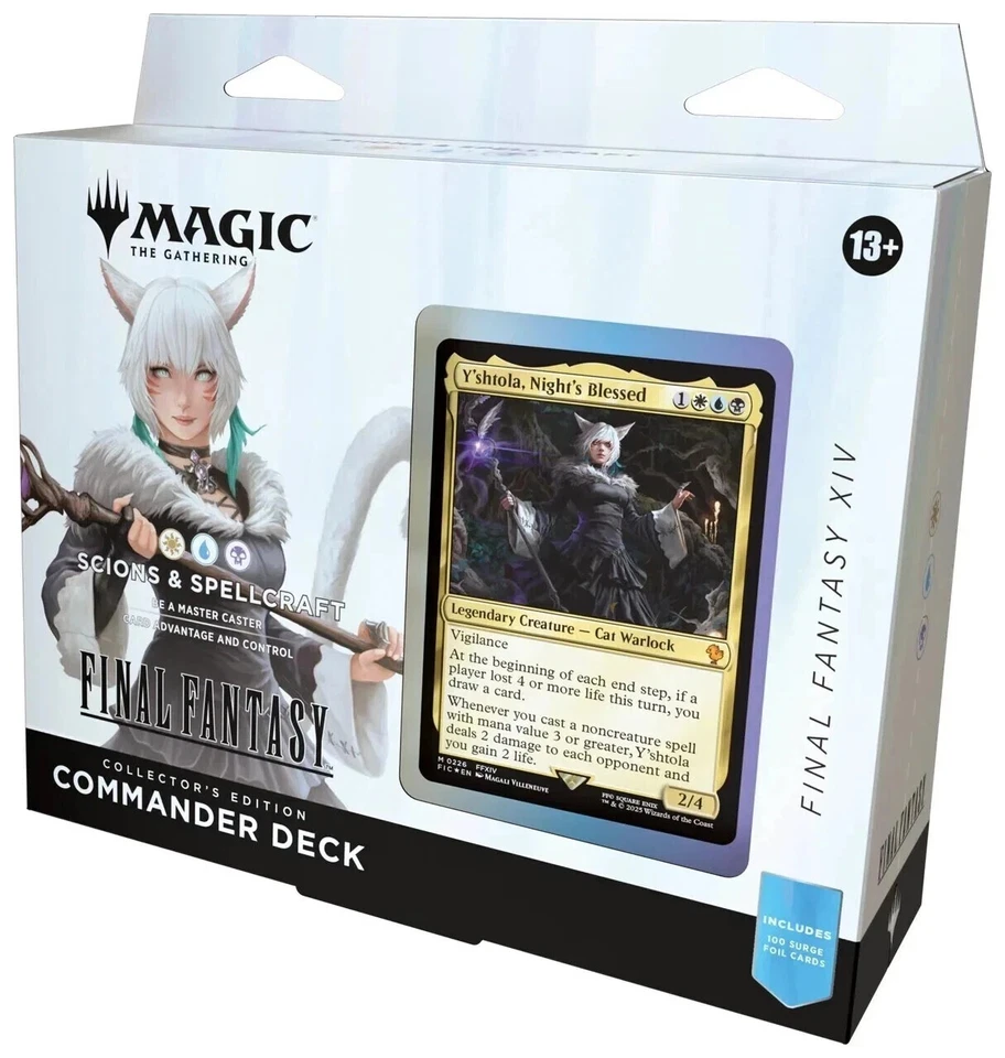 Magic The Gathering Final Fantasy Collector Commander Deck Scions & Spellcraft - Immagine 1 di 1