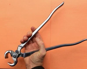 Evolutionary Horse Hoof Care EVO 12" Quick Farrier Nipper w/spring barefoot Trim - Picture 1 of 8