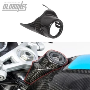 2014-2021 For BMW R nineT 100% Carbon Fiber Ignition Lock Switch Cover Gloss - Picture 1 of 14
