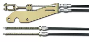 Cables de freno de emergencia Lokar EC-80TUTB transmontaje para Thunderbird 87-88 - Imagen 1 de 1