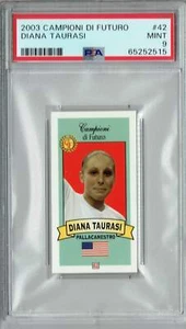 PSA 9 MINT Diana Taurasi 2003 Campioni Di Futuro #42 Rookie Card Red Back - Picture 1 of 1