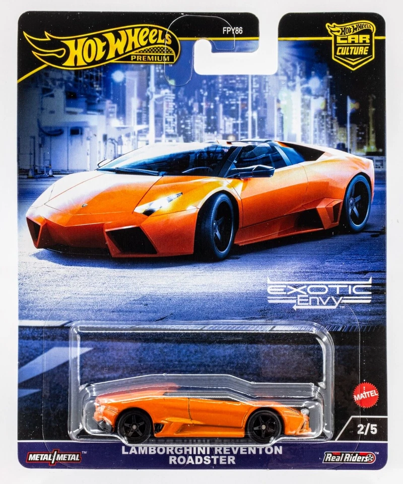 Lamborghini Reventon 2024 Hot Wheels Car Culture Exotic Envy #2 NARANJA | FSC Foto 1 de 1