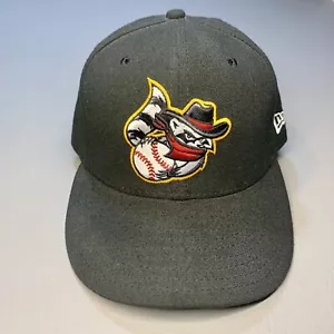 New Era 59Fifty Minor League Baseball Fitted Hat 7 1/4 Quad City River Bandits - Picture 1 of 8