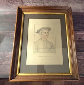 Stipple Incisione Collezione Sua Maestà Incorniciata 12 X 16 - Foto 1 di 5