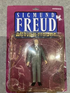 Figura de acción vintage 2002 Accoutrements Sigmund Freud sellada leer - Imagen 1 de 5
