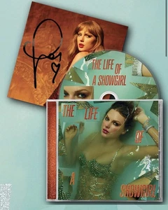 Taylor Swift The Life of a Showgirl CD Picture 3 Hand Signed - PREORDER - Picture 1 of 1