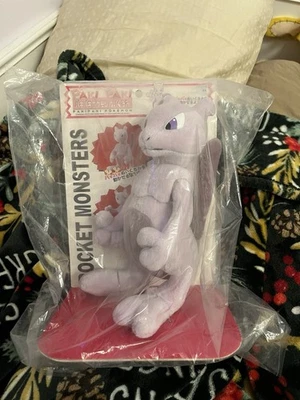 Japanese Paki Paki Tomy Mewtwo Pokemon Plush Brand New In Package NWT MWT - Image 1 of 2