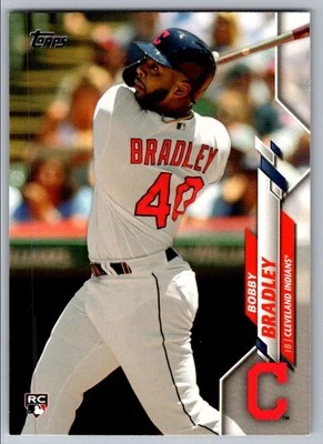 2020 Bowman Transcendent Collection Bobby Bradley Cleveland Indians #6 - Image 1 of 2