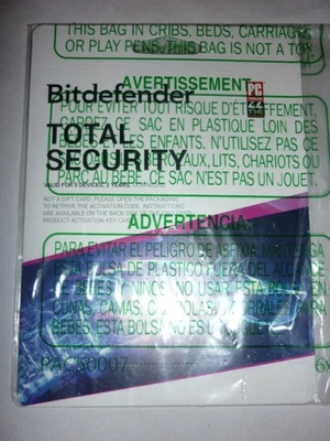 NEW Sealed Bitdefender Total Security 2025 5 Devices 2 Yrs - Image 1 of 2