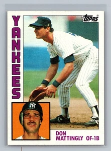 Don Mattingly 1984 Topps #8 Yankees - Picture 1 of 2