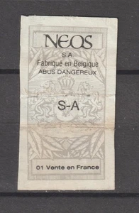 France & Colonies Revenue Stamp Fiscal Fiscaux Taxe Bande Tabacs NEOS - Picture 1 of 1