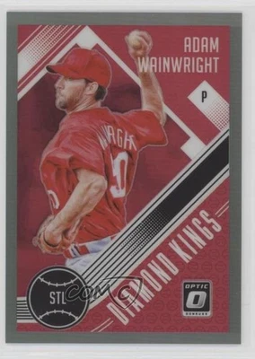 2018 Panini Donruss Optic Diamond Kings Black Prizm /25 Adam Wainwright #30 - Image 1 of 2
