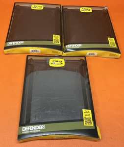 New Lot of 3 Otterbox Defender Series For iPad 4th Generation iPad and iPad 2 - Picture 1 of 6