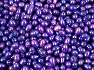 Freshwater Pearls 50pc Purple Irregular DIY Jewellery Bracelets Earrings - Picture 1 of 2
