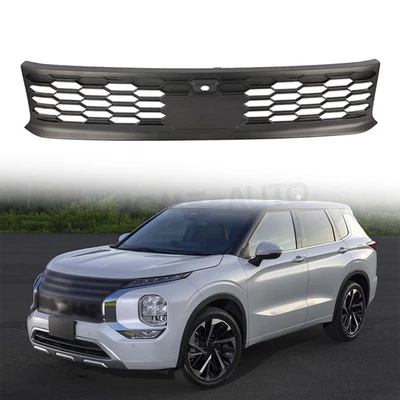 Fits For Mitsubishi Outlander 2022-2023 Front Lower Grille Black US Foto 1 de 4