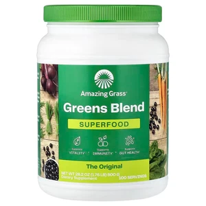 Amazing Erba, miscela di verdure, superfood, 1,76 libbre (800 g) Scadenza:01/2027 - Foto 1 di 2