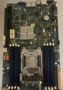 Supermicro X10SRW-F LGA2011-3 Sockel Server Mainboard mit CPU E5-1650V4 Test - Bild 1 von 4