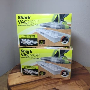 NEW Shark VACMOP Disposable Hard Floor Vacuum and Mop Pad Refills 20 CT, White - Picture 1 of 6