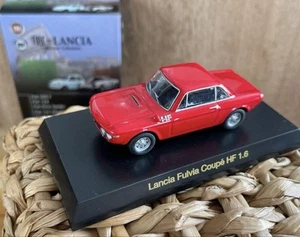 Kyosho 1/64 Lancia Fulvia Coupe HF 1.6 Red Diecast Car Used - Picture 1 of 5
