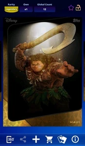 [DIGITAL] Topps Disney Collect Maui Spotlight Gold Mousefractor Leg S4 - Bild 1 von 2