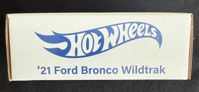 Ford Bronco Wildtrak 2022 Hot Wheels RLC 2021 sin abrir nuevo Foto 1 de 4