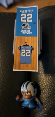 NFL Teenymates Series 8 2020 Christian McCaffrey Carolina Panthers con armario  Foto 1 de 2