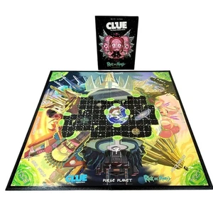 Rick & Morty Clue Game Board Replacement Manual Hasbro 2017 - Picture 1 of 9