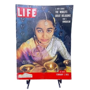 Life Magazine February 7 1955 The World's Great Religions Hinduism  - Picture 1 of 14