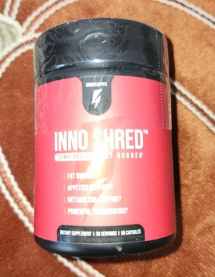 Quemador de grasa INNOSHRED InnoSupps Inno Shred potente termogénico 60 quilates ¡Envío gratuito! Foto 1 de 2