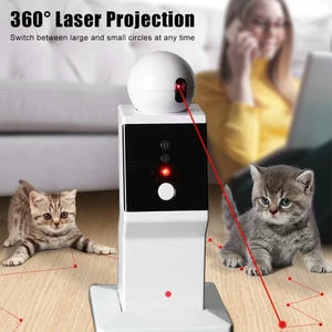 Automatic Laser Chase Toy for Cats with Easy One-Button Operation - Picture 1 of 5