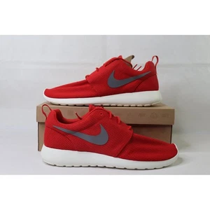 Nike Roshe Run Sport Red Mesh Casual Sneakers Shoes Men's Sz 14 NOS (2011) DS - Picture 1 of 9