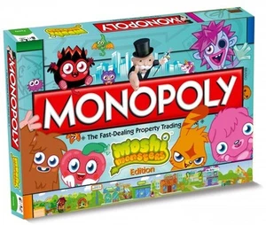 MOSHI MONSTERS MONOPOLY EDITION BRAND NEW 6 X COLLECTIBLE MOSHI TOKENS - Picture 1 of 1