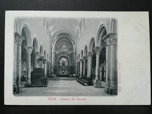 Cartolina Todi Interno del Duomo L404 - Foto 1 di 1