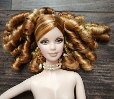 BARBIE DOLL NUDE - GORGEOUS RINGLETS - 'LADY CAMILLE' HEAD - ON MODEL MUSE BODY