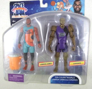 Space Jam - A New Legacy Lebron James und Chronos 5" Actionfiguren + Zubehör - Bild 1 von 7