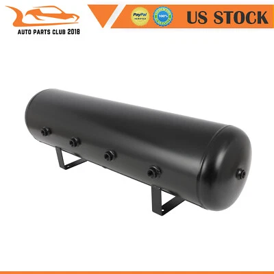 8 Gallon 9 Ports Air Tank For Train Horns Air Ride Suspension Compressor - Изображение 1 из 4