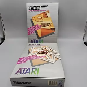 Home Filing Manager & Timewise Atari - Picture 1 of 7