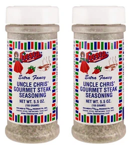 Bolner's Fiesta Uncle Chris' Gourmet Steak Seasoning, 5.5 Ounce (2 Pack) - Picture 1 of 5