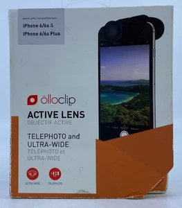 Olloclip Active Lens Telephoto Ultra-Wide for Apple iPhone 6 6s Plus EUC - Picture 1 of 9