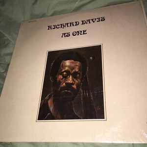 RARE JAZZ BASS LP Richard Davis As One 1976 Muse In Shrink Jill McManus - Picture 1 of 2