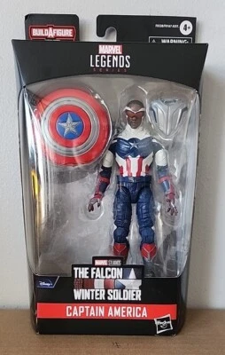  Figura de acción Capitán América El Halcón y el Soldado de Invierno de Marvel Legends Foto 1 de 2