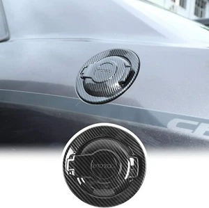 Gas Cap Fuel Filler Door Tank Cover for 2009-2020 Dodge Challenger Carbon Fiber - Bild 1 von 3