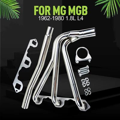 Pernos de junta de cabezal de colector de rendimiento de acero inoxidable para MG MGB 1962-1980 1,8 L L LJ9 Foto 1 de 4