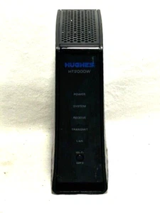 Hughes HT2000W Satellite Dual Band 2.4Ghz-5Ghz Internet Modem *NO POWER CORD - Picture 1 of 3