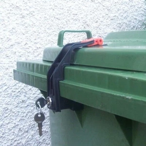 CTS Mülltonnenschloss - bis 360 Liter mit Griffmuldendeckel-gleichschließend - Bild 1 von 4