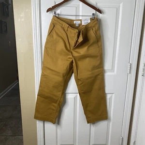 NWT Liz Claiborne Kemmerer Gold Classic Ankle Pants Size 10 Casual Stretch Cute! - Picture 1 of 10