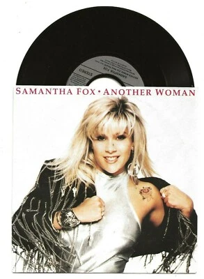 SAMANTHA FOX ANOTHER WOMAN 2 VERSIONS RARE ORIGINAL SINGLE FROM GERMANY - Image 1 of 2