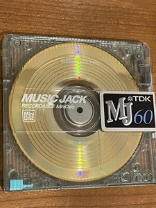 1  TDK MJ 60. Music Jack 60 minute minidisc Gold - Picture 1 of 4