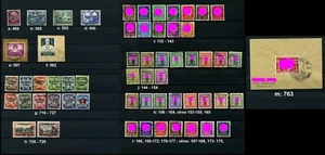 DR aus Jahrgang 1933 - 41, Dienst aus 132 - 177, gestemp. bitte auswaehlen #p772 - Picture 1 of 17